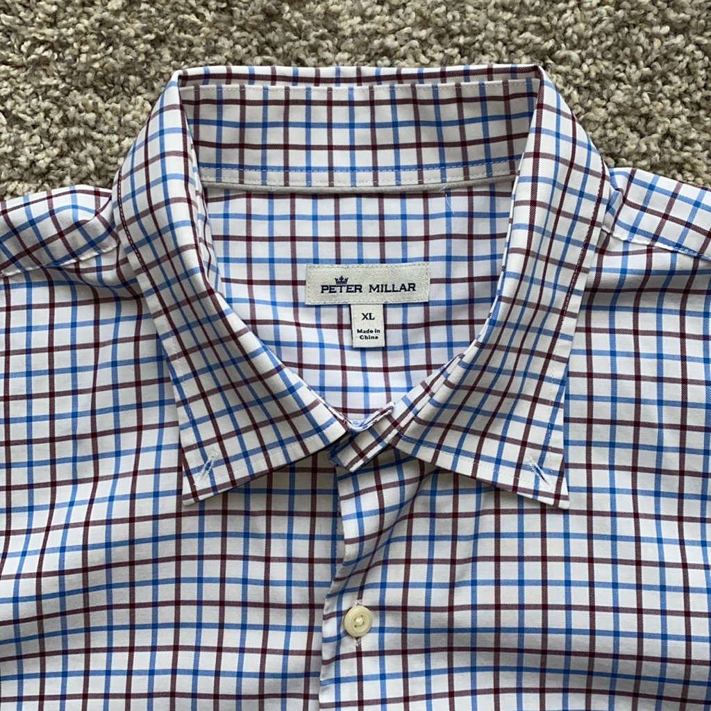 Peter Millar Button Down Euc